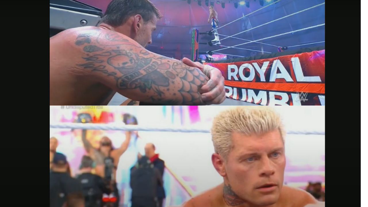 Straight Edge Showdown: CM Punk and Cody Rhodes Steal the Spotlight in Royal Rumble Finale!