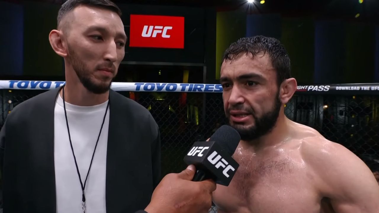 Loik's post fight interview after UFC VEGAS 87 victory